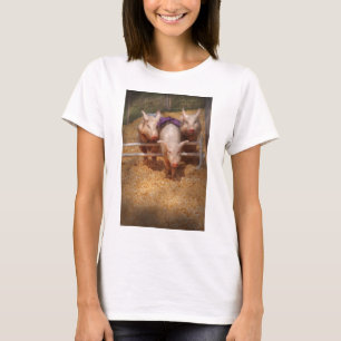 Camiseta Porco - obtendo obstáculos passados