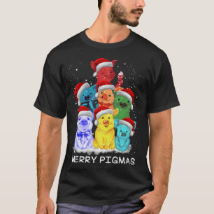 Camiseta Porco Ornament Decoração da Árvore de Natal Pigma