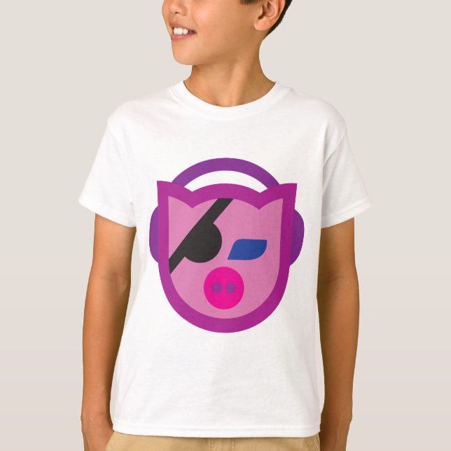 Camiseta Porco pequeno (Frente)