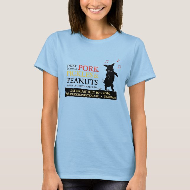 Camiseta Porco, Picles e amendoins 2010 (Frente)