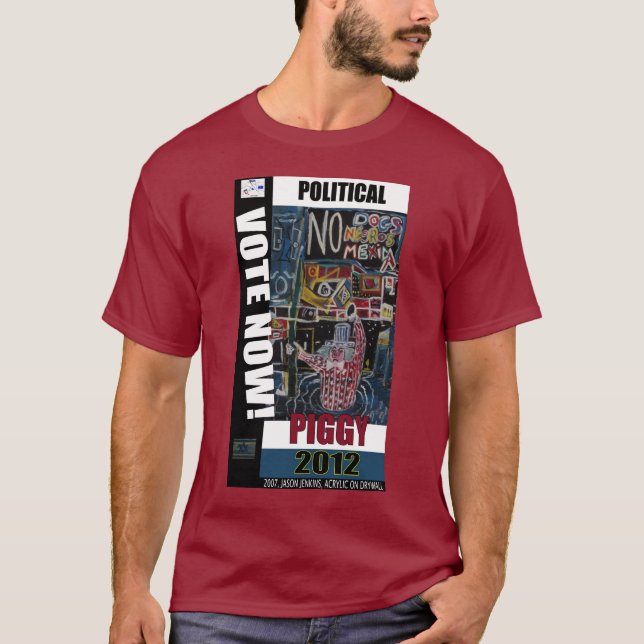 CAMISETA PORCO POLÍTICO (Frente)