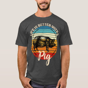 Camiseta Porco Retroativo fazenda