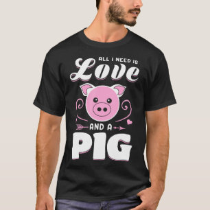 Camiseta Porcos Farmer Engraçados Oferece Fazenda Animais P
