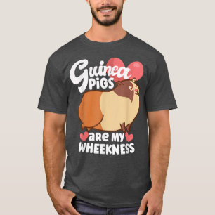 Camiseta Porcos-guineenses são minha roda-porcos-design