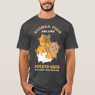 Camiseta Porcos-guineis São Como Batatas-Batata - Guiné-Por