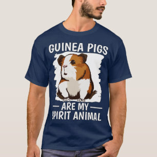 Camiseta Porcos-guineis São Meu Animal Espirituoso