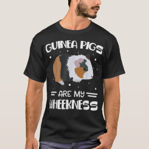 Camiseta Porcos-guineis São Minha Roda Animais-Caveira Sobr