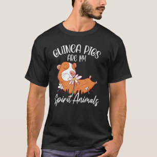 Camiseta Porcos-guineis São Os Meus Animais Espirituosos