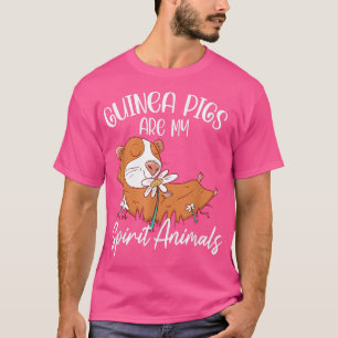 Camiseta Porcos-guineis São Os Meus Animais Espirituosos