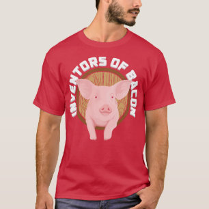 Camiseta Porcos Os inventores do bacon