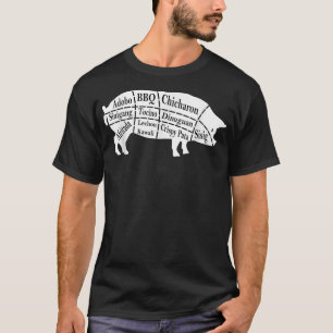 Camiseta Porcos Porcos para porcos CHURRASCO filipino Pinoy