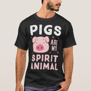 Camiseta Porcos São O Meu Espírito Farmador De Amantes De S