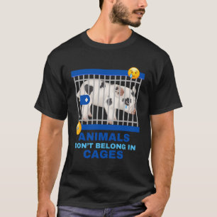 Camiseta Porcos Tristes Não Pertencem A Gaiolas Cruelmente 