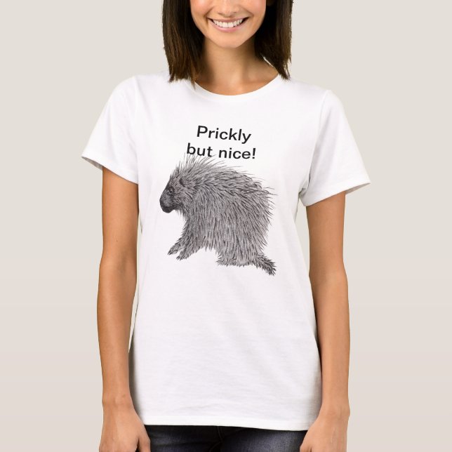 Camiseta Porcupina rápida mas legal (Frente)