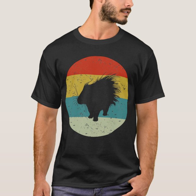 Camiseta Porcupina retrógrada (Frente)