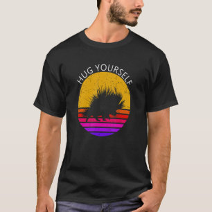 Camiseta Porcupine Hugger Designs Para Hedgehog Porcupine F