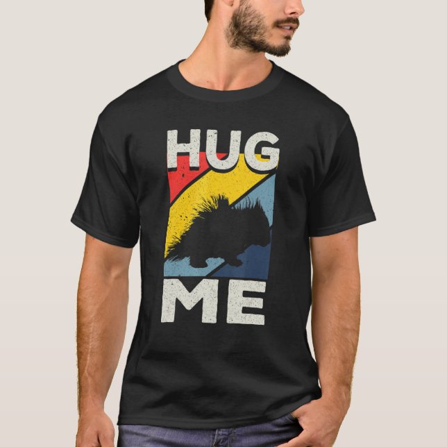 Camiseta Porcupine Hugs Hug Me (Frente)