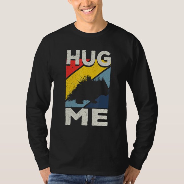Camiseta Porcupine Hugs Hug Me (Frente)