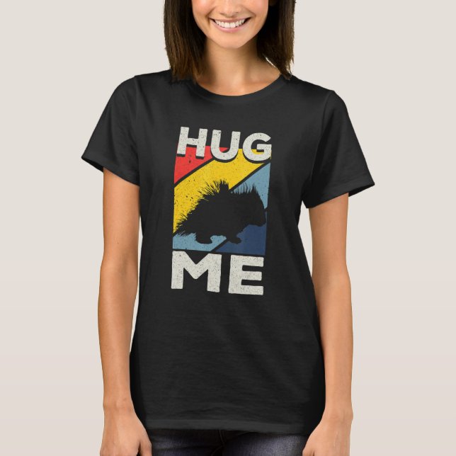 Camiseta Porcupine Hugs Hug Me (Frente)