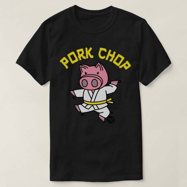 CAMISETA PORK CHOP (Frente do Design)