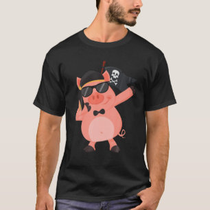 Camiseta Pork Chop - Engraçado Porco Animal Pun Karate