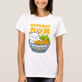 Camiseta Pork Katsudon Cat