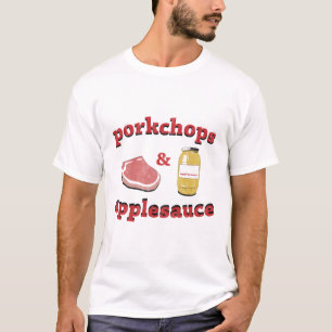 Camiseta porkchops & compota de maçã