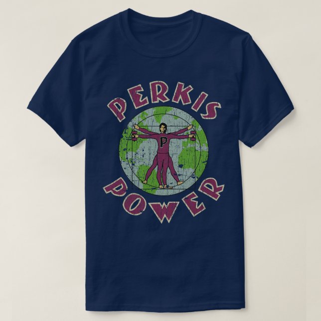 Camiseta Porkis Power 1995 Baseball TShirt (Frente do Design)