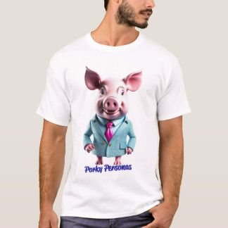 Camiseta Porky Personas Engraçados