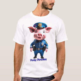 Camiseta Porky Personas Engraçados