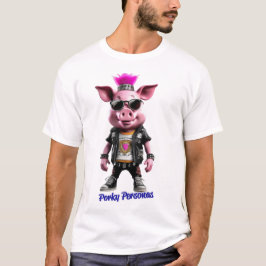 Camiseta Porky Personas Engraçados