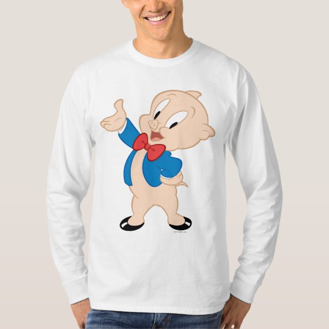 Camiseta Porky Pig | Dose clássica (Frente)