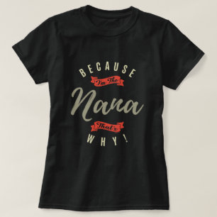 Camiseta Porque a Nana