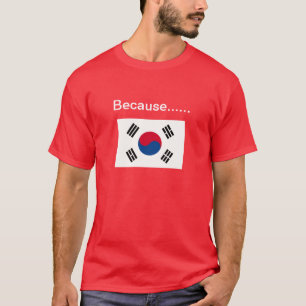Camiseta Porque Coreia