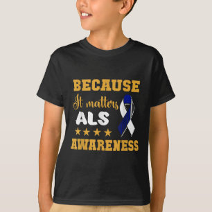 Camiseta Porque É, Als Roupa De Consciência