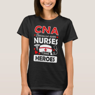 Camiseta Porque Enfermeiras Precisam De Heróis Enfermando H