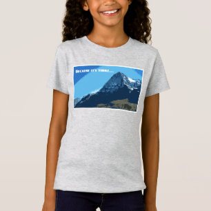 Camiseta Porque está lá montanha Eiger