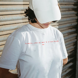 Camiseta "Porque eu existo" T-shirt