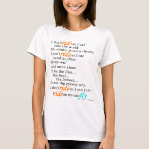 Camiseta Porque eu monto
