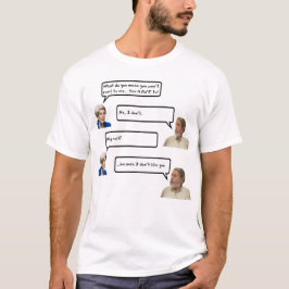 Camiseta Porque eu não gosto de você