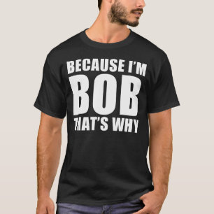 Camiseta porque eu sou prumo é por isso