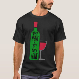 Camiseta Porquê Garrafa de Vinho