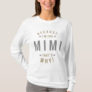 Camiseta Porque Mimi