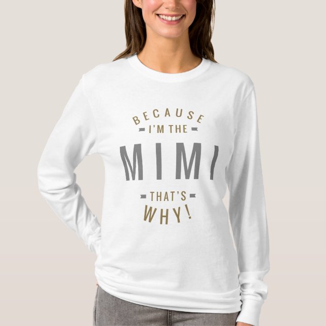 Camiseta Porque Mimi (Frente)