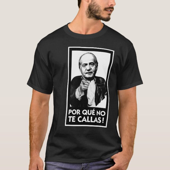 Camiseta Porque nenhuns Callas de Te (Frente)