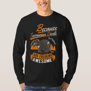 Camiseta Porque o Diabo da Tasmânia é Incrivelmente Incríve