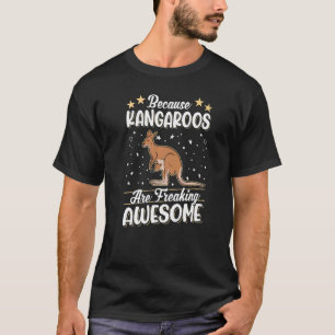 Camiseta Porque os cangurus são um canguru incrível