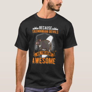 Camiseta Porque Os Diabos Da Tasmânia São Incríveis