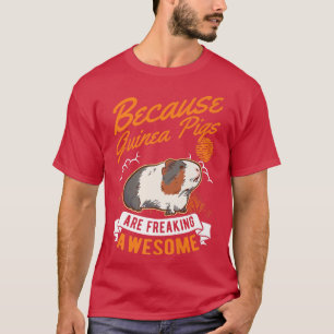 Camiseta Porque os porcos guineenses estão assustando a Gui