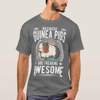 Camiseta Porque os porcos guineenses estão loucos
